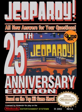 Jeopardy! 25th Anniversary Edition (USA) box cover front